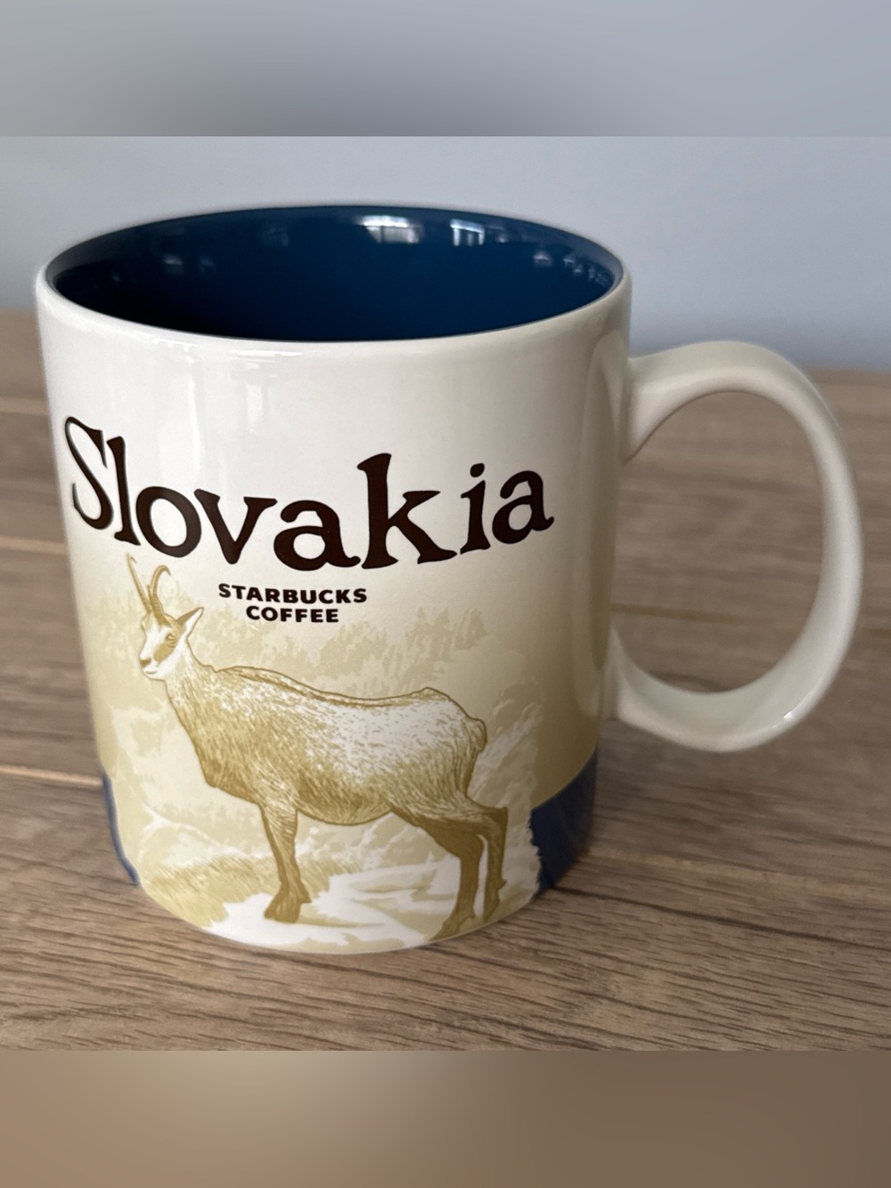 STARBUCKS SLOVAKIA City Mug Collectors Global Icon Series 2016 16oz Excellent